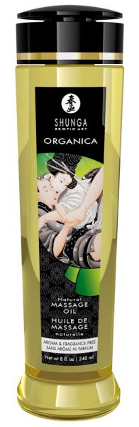 Organic Massage Oil - Natural