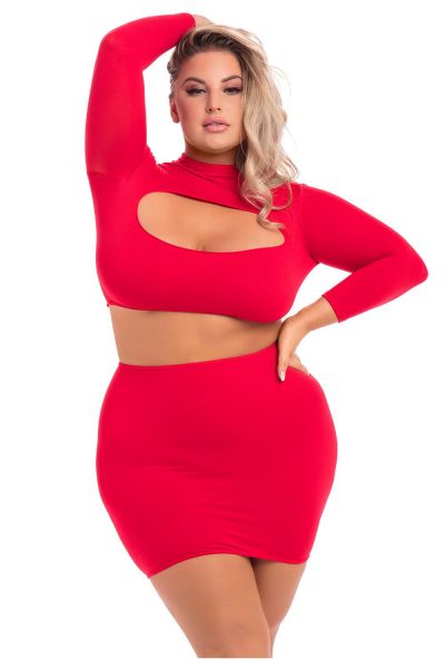 Rock und Oberteil 3XL-4XL