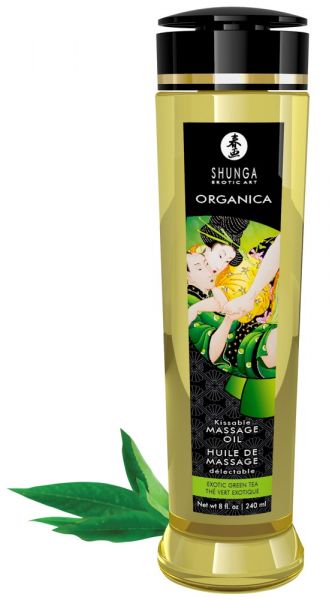 Organic Massage Oil - Green Tea