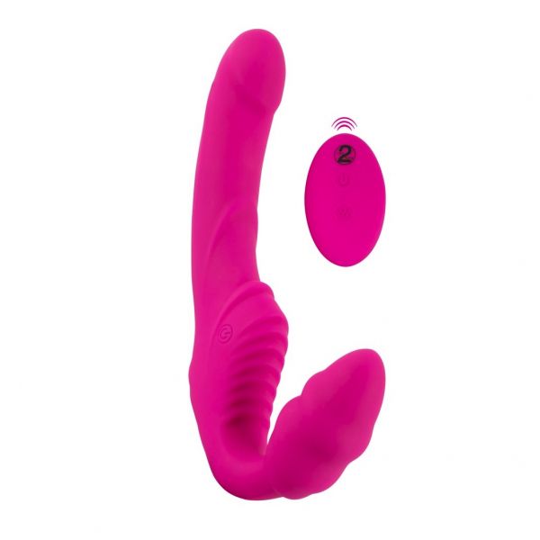 Vibrating Strapless Strap-on 2