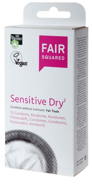 Fair Squared Sensitive Dry - 10 Kondome