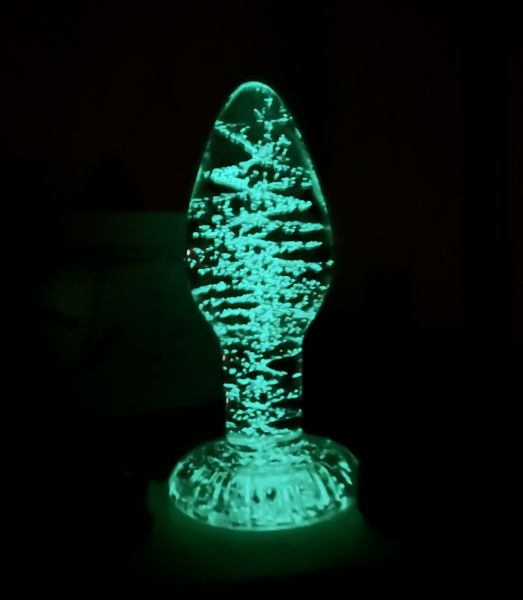 Glow in the Dark Glas-Plug