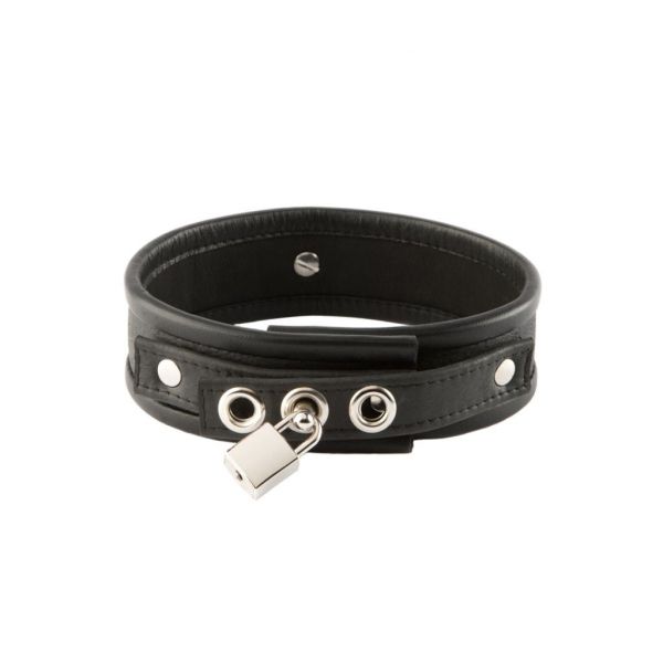 Lederhalsband Chic abschliessbar